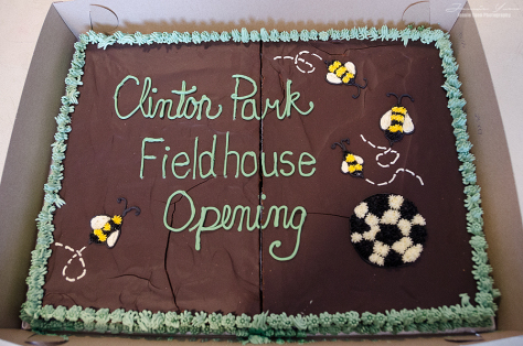 clinton-park-fieldhouse-launch-event-cake
